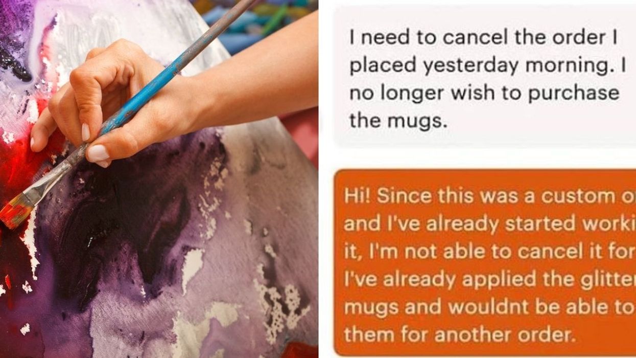 Woman Has Infuriating Reaction To Finding Out Artist Has Autism After Ordering Custom Mugs