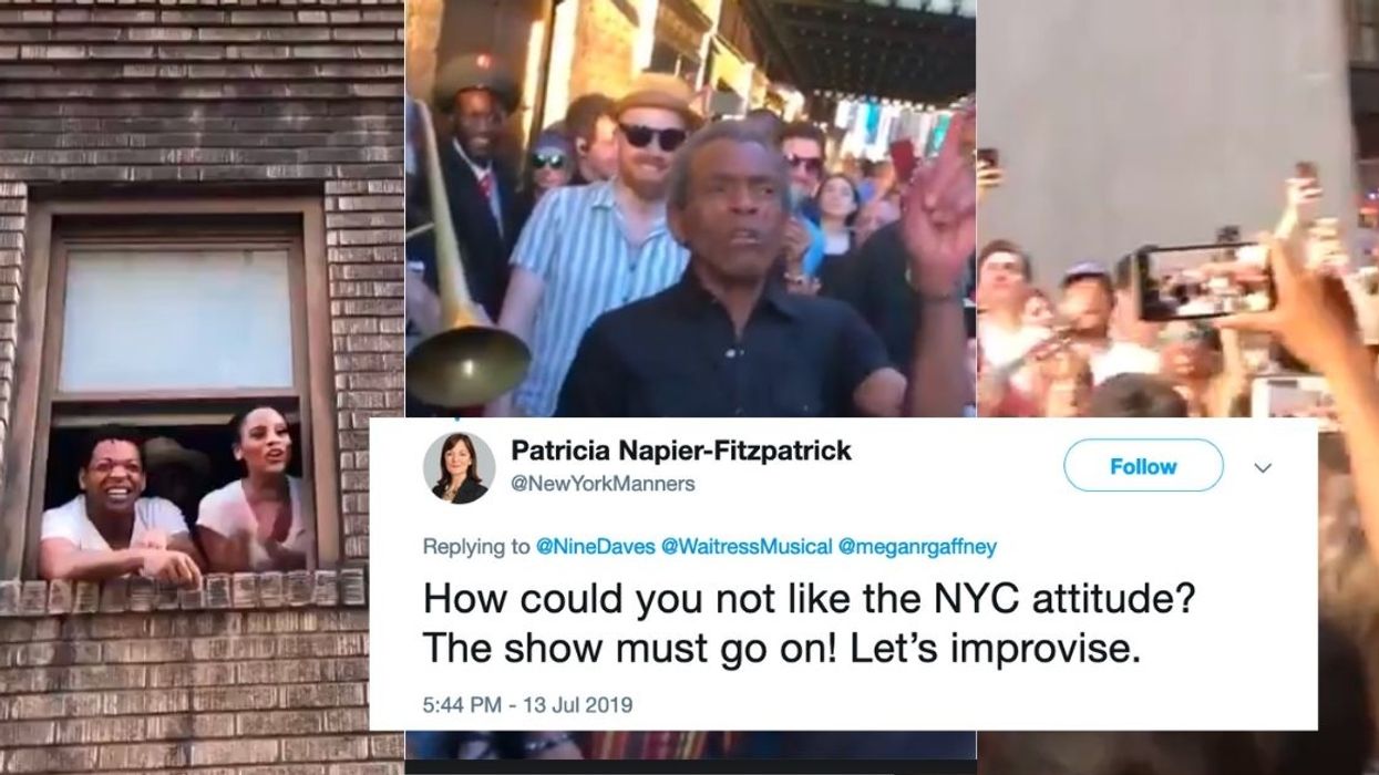 The NYC Blackout Forced Broadway Shows To Cancel—So The Performers Took It To The Streets Instead