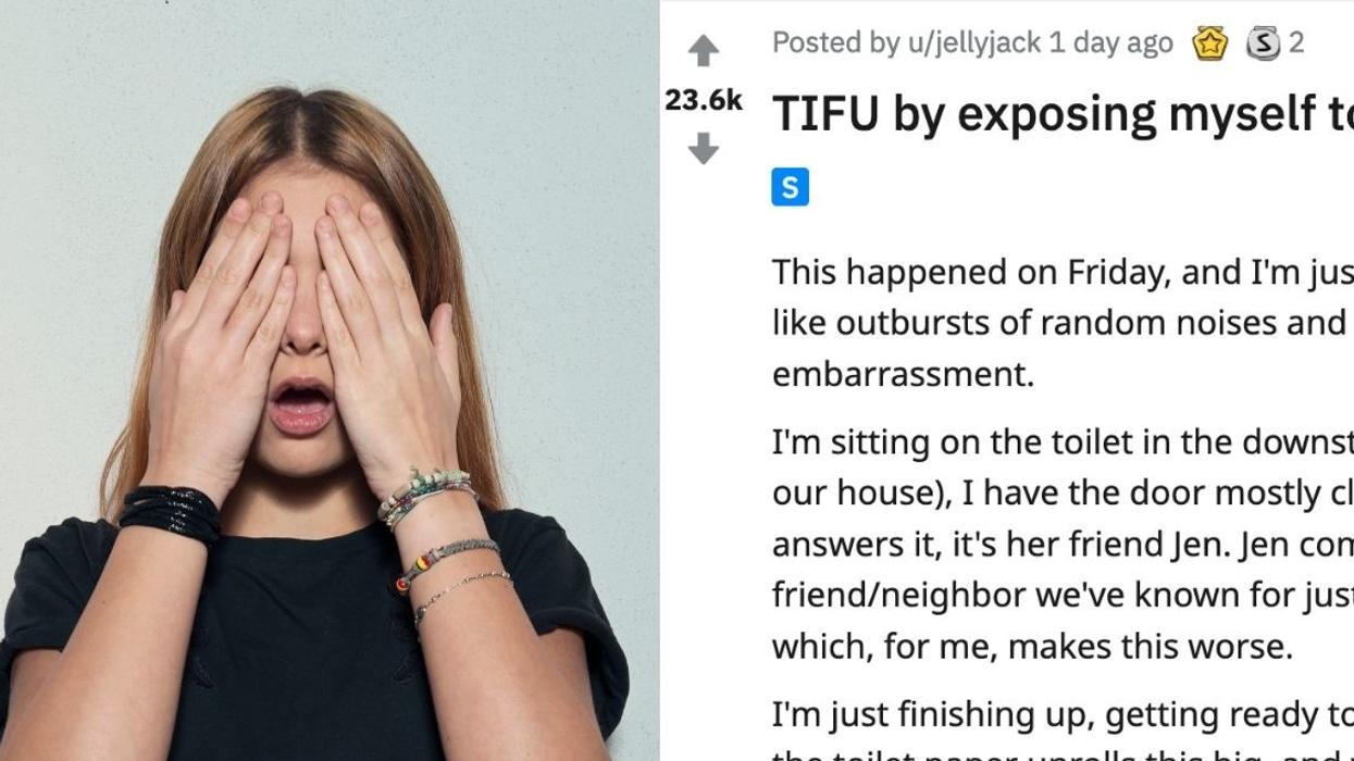 Man Accidentally Exposes Himself To His Wife's Friend In The Most Hilariously Cringe-Worthy Way