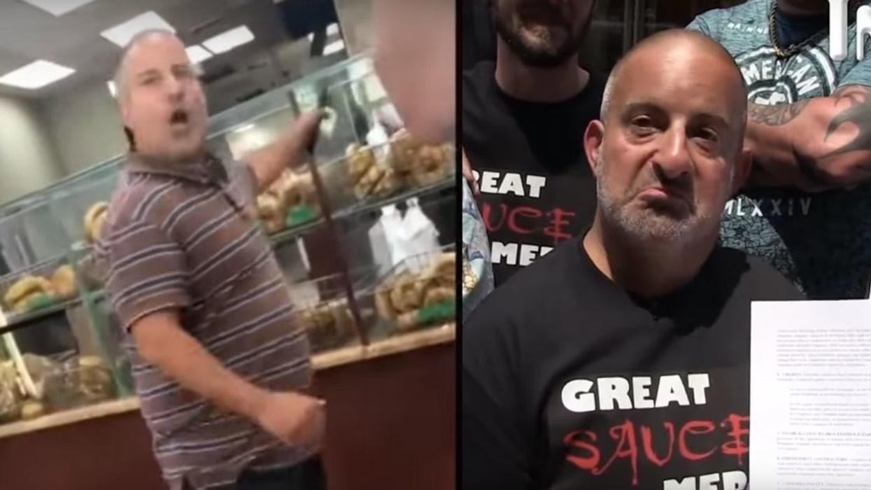 Guy Who Went Viral After Being Tackled At A Bagel Shop Just Signed A Contract To Fight Other Internet Celebs