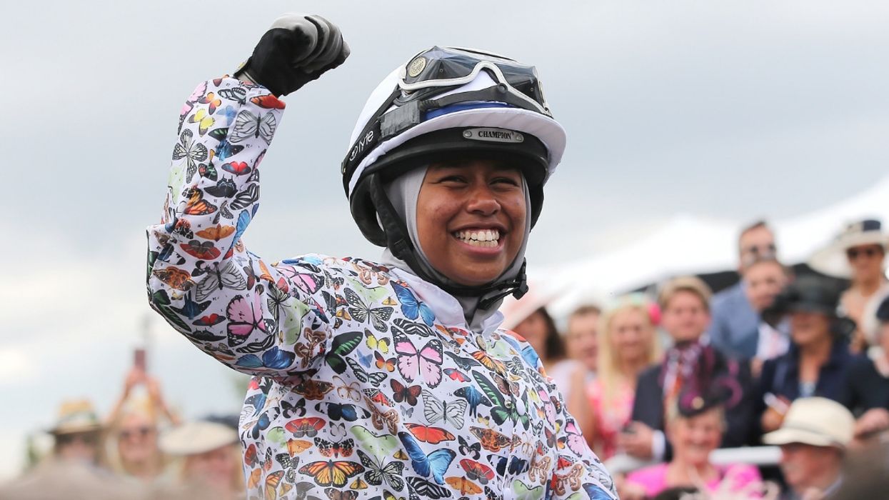 Teen Makes History As She Becomes The First Jockey To Win A Race Wearing A Hijab In Britain