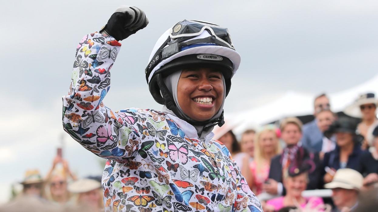 Teen Makes History As She Becomes The First Jockey To Win A Race Wearing A Hijab In Britain