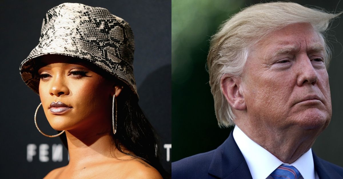 Rihanna Just Laid Into Trump For Refusing To Use The Word 'Terrorism' In His Response To The Mass Shootings