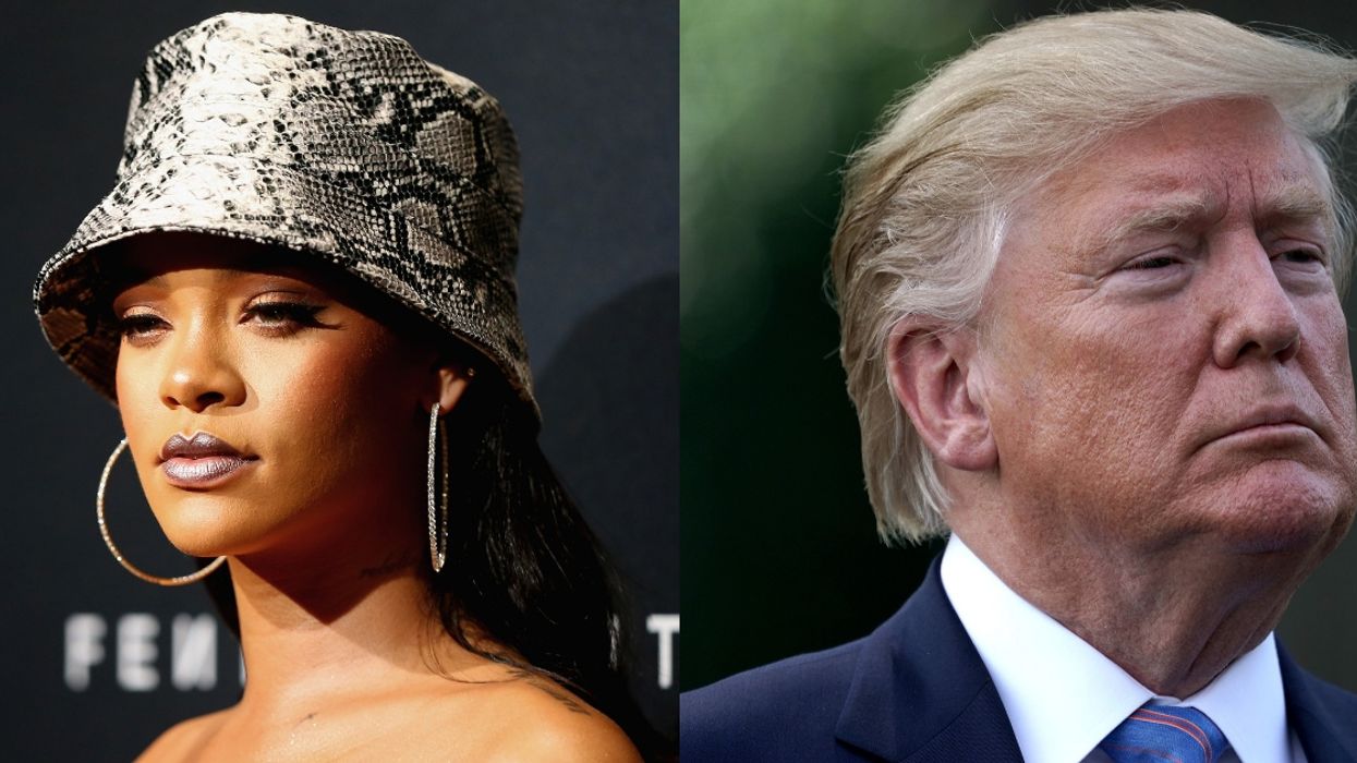 Rihanna Just Laid Into Trump For Refusing To Use The Word 'Terrorism' In His Response To The Mass Shootings