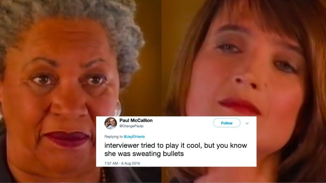 Watch Toni Morrison Beautifully Shut Down A Reporter's Tone-Deaf Question About Why She Didn't Write 'Substantially' About White People