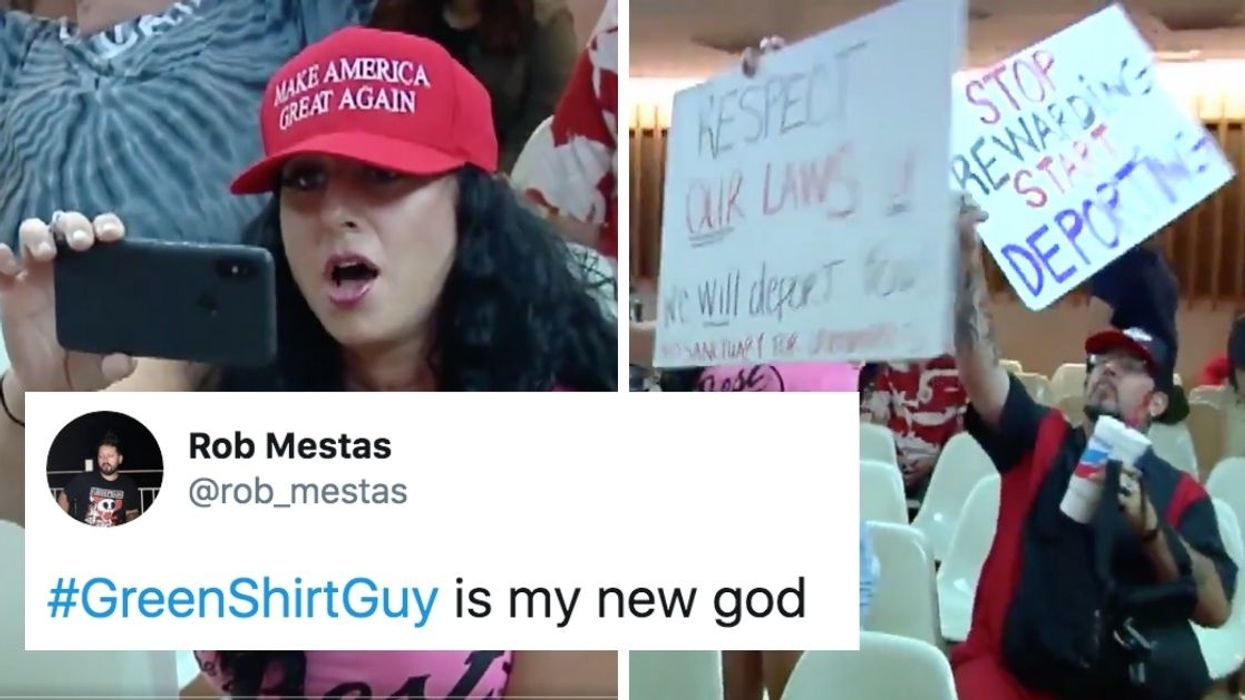 Everyone Is Loving This Guy's Reaction To A Trump Supporter's Anti-Immigration Rant During A Tucson City Council Meeting