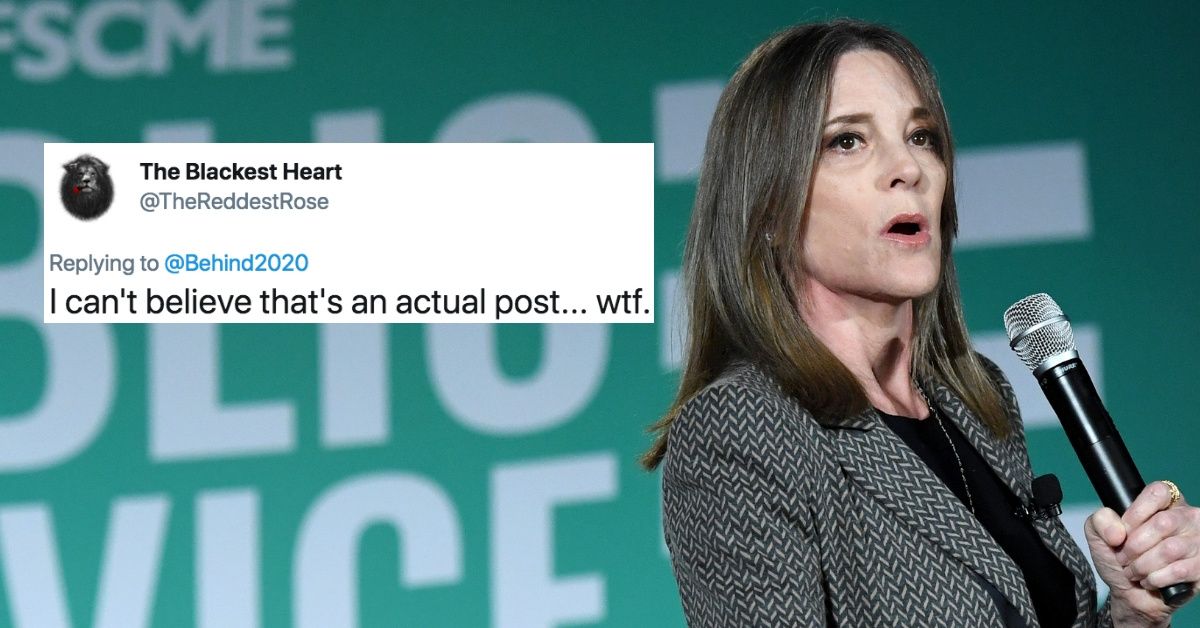 Marianne Williamson Just Photoshopped Her Face Onto A Controversial 'Game Of Thrones' Character, And Everyone Is Totally Baffled