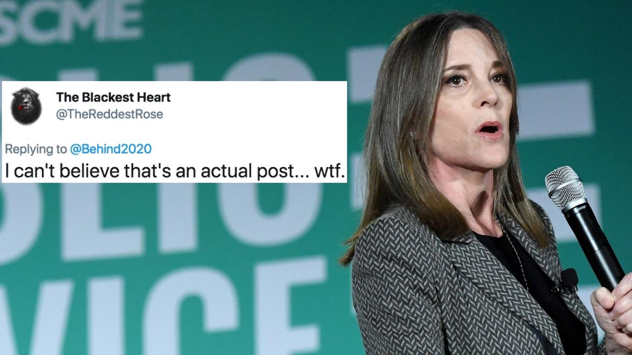 Marianne Williamson Just Photoshopped Her Face Onto A Controversial 'Game Of Thrones' Character, And Everyone Is Totally Baffled
