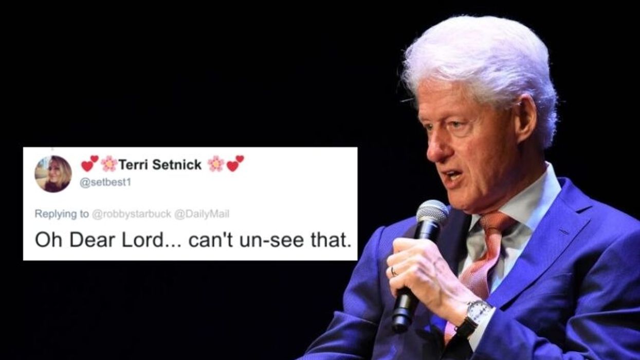 Jeffrey Epstein Had A Painting Of Bill Clinton In A Dress And Heels In His Town House