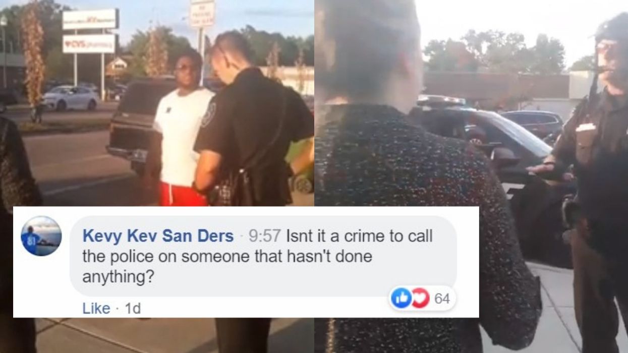 Michigan Cops Swarm Black Man On The Street After White Woman Claims He Was 'Looking Suspiciously' At Her