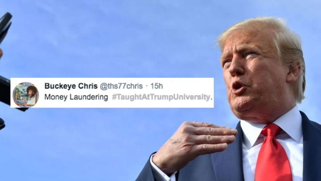 People Are Trolling Trump With Fake Classes Offered At Trump University