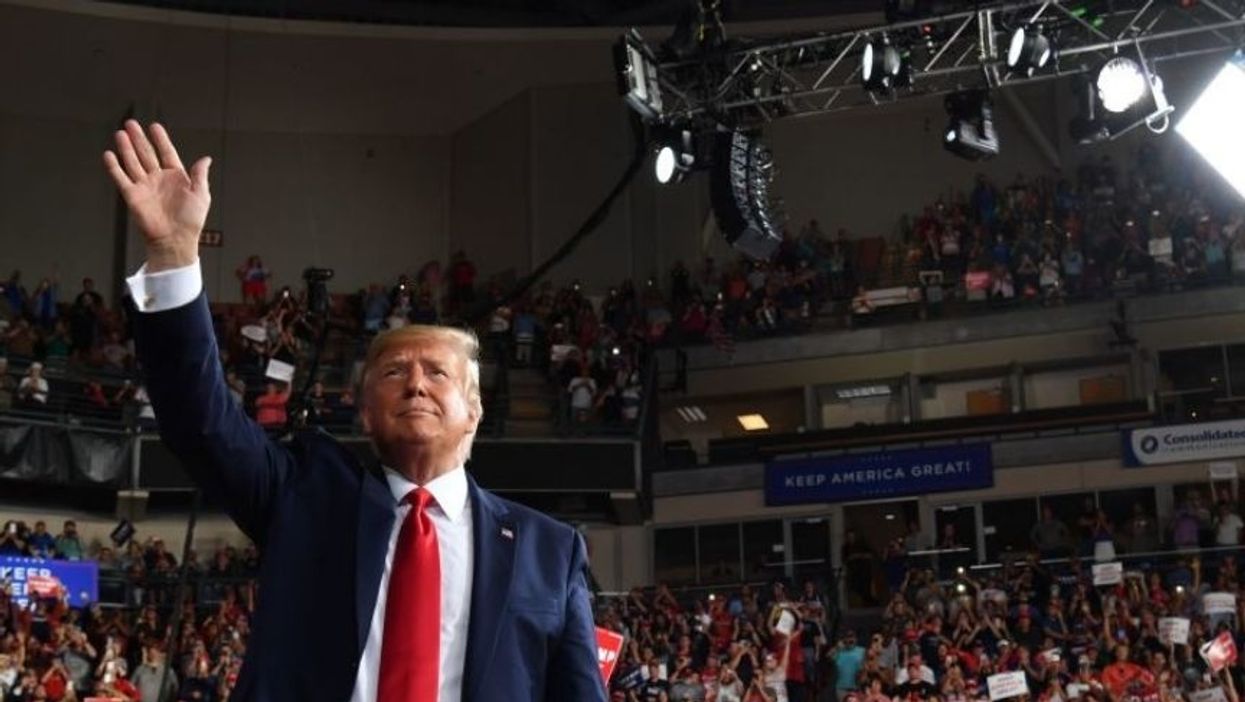 Trump's New Hampshire Rally Had Many Empty Seats Thanks To Gay Teen's Viral Prank