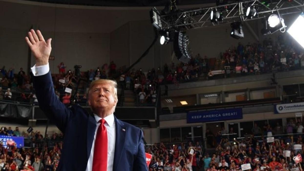 Trump's New Hampshire Rally Had Many Empty Seats Thanks To Gay Teen's Viral Prank