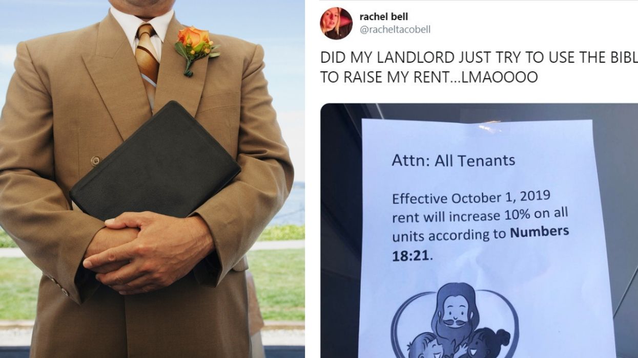 Woman Calls Out Landlord After He Tries To Justify Raising Her Rent With A Bible Verse