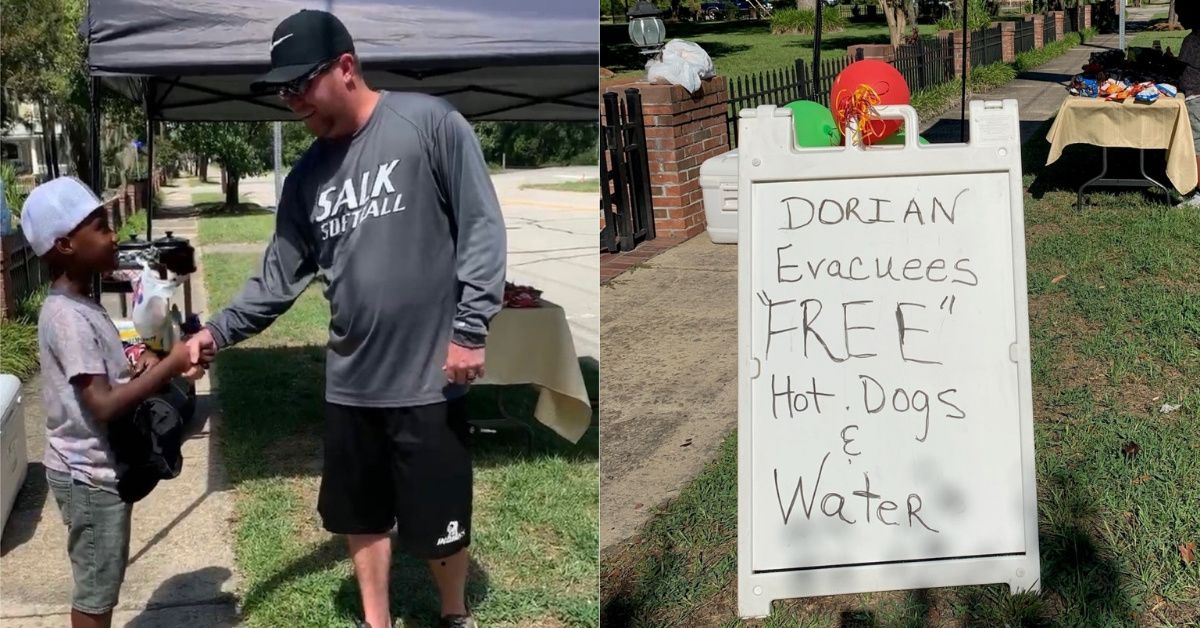 Six-Year-Old Boy Uses Money He Saved Up To Go To Disney World On Hot Dogs For Hurricane Evacuees