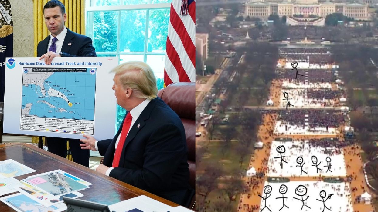 People Are Trolling Trump With All The Ways He Could Alter Things With A Sharpie