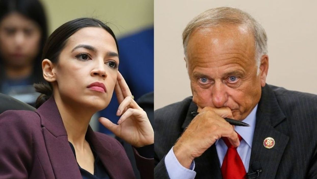 Alexandria Ocasio-Cortez Slams Rep. Steve King Over Video Of Him Drinking Water From Detention Center Toilet Sink