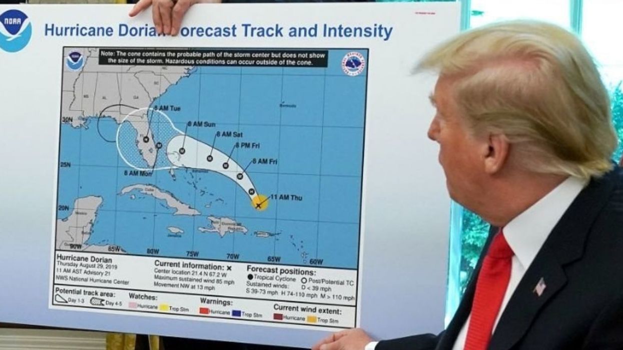 Trump Can't Stop Tweeting About Alabama And Hurricane Dorian, And Twitter Has Had Enough