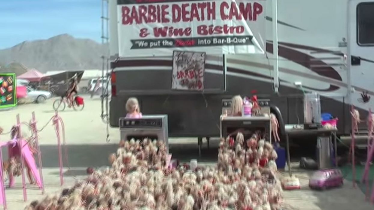 'Barbie Death Camp' Art Exhibit At Burning Man Festival Met With Backlash, Protests