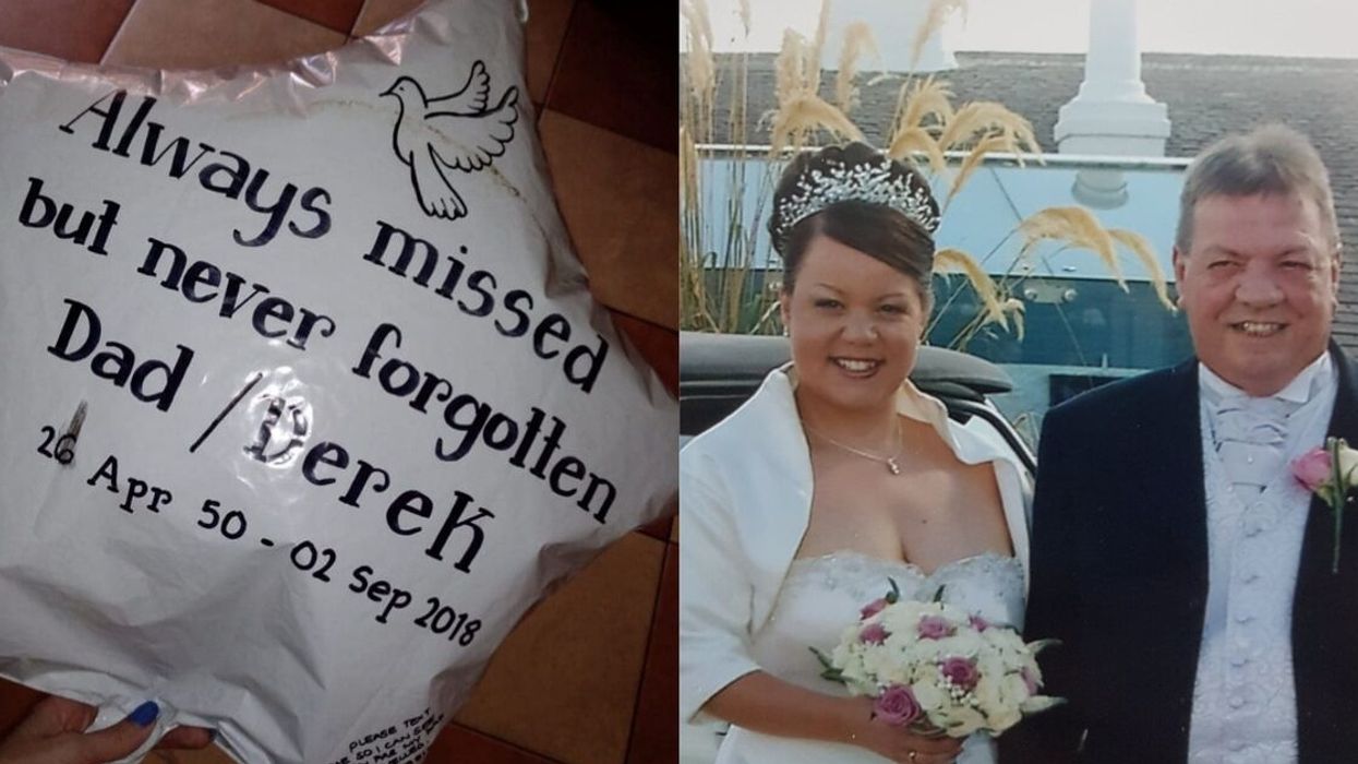 Balloon Released In England To Honor Father's Memory Makes It All The Way To Poland