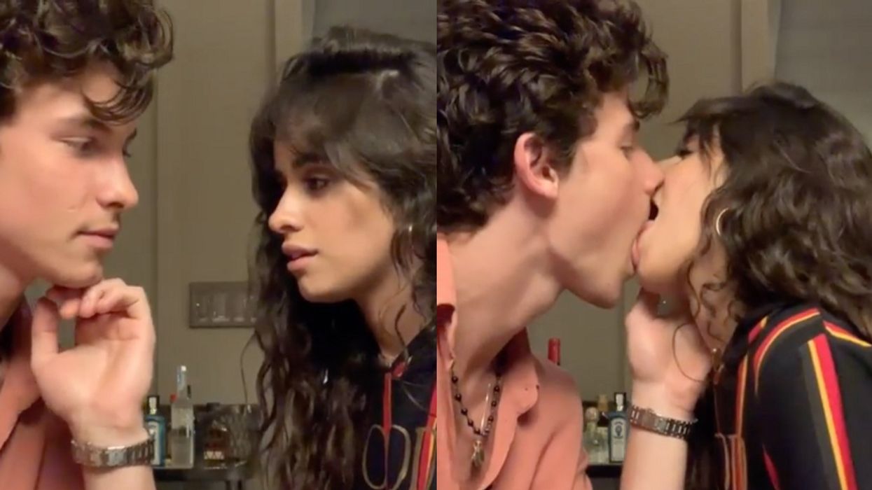 Shawn Mendes And Camila Cabello Shared A Bizarre Kissing Video That Has People Weirded Out