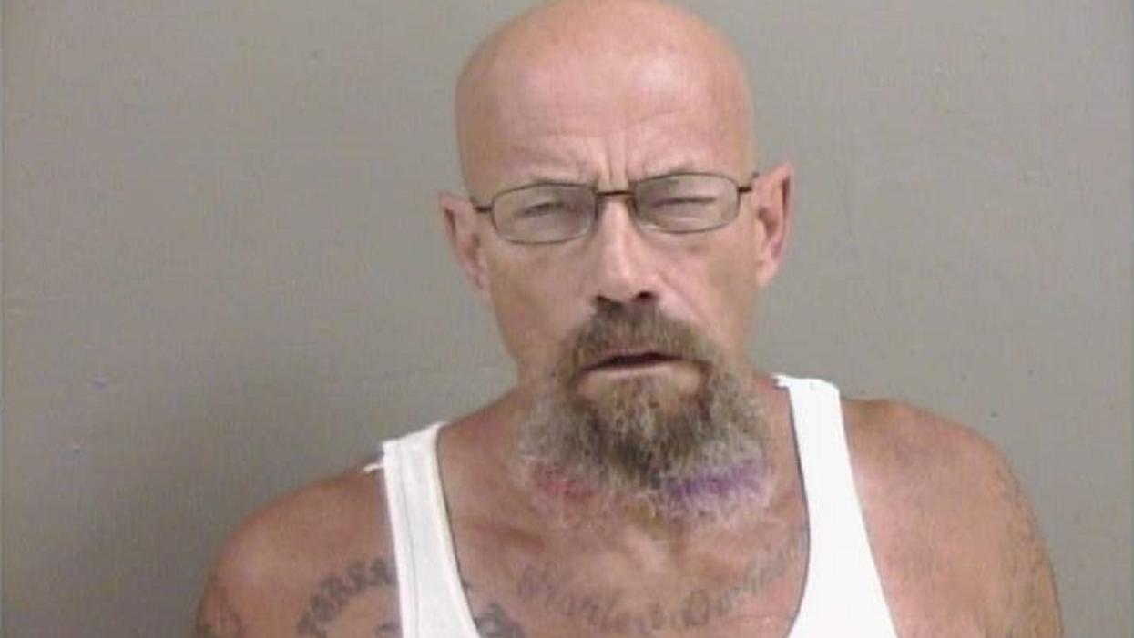 Guy's Mugshot Goes Viral After People Realize He Looks Exactly Like Walter White From 'Breaking Bad'