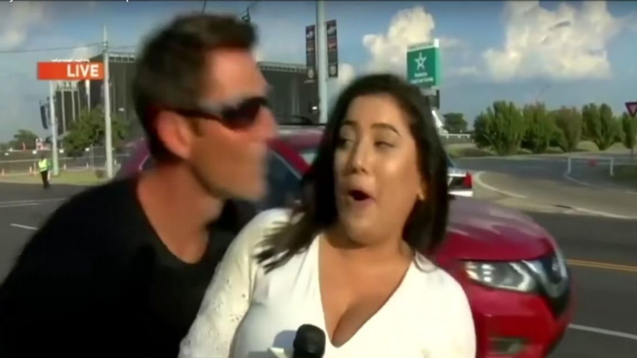 Kentucky Reporter Who Was Kissed On Live TV By Stranger Files Police Report Against Her Harasser