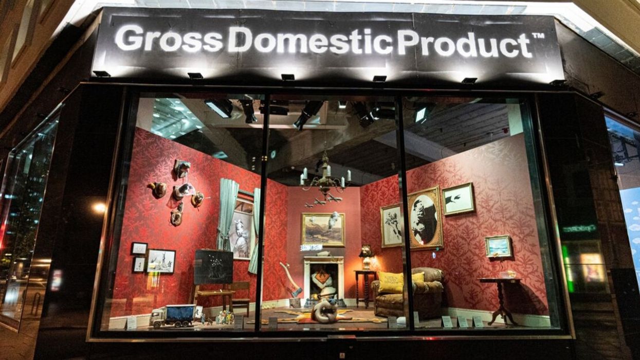 Graffiti Artist Banksy Opens Home Goods Store To Troll Greeting Card Company's Legal Dispute
