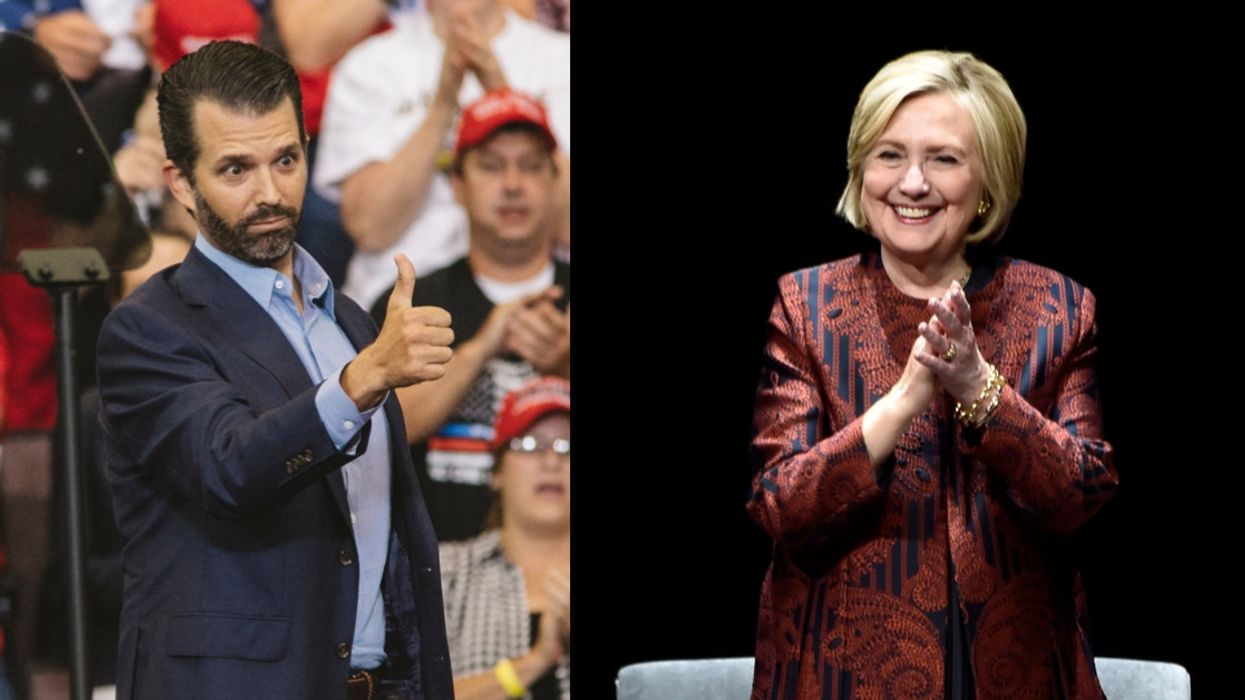 Don Jr. Dragged After Tweeting Christmas Wish About Hillary Clinton