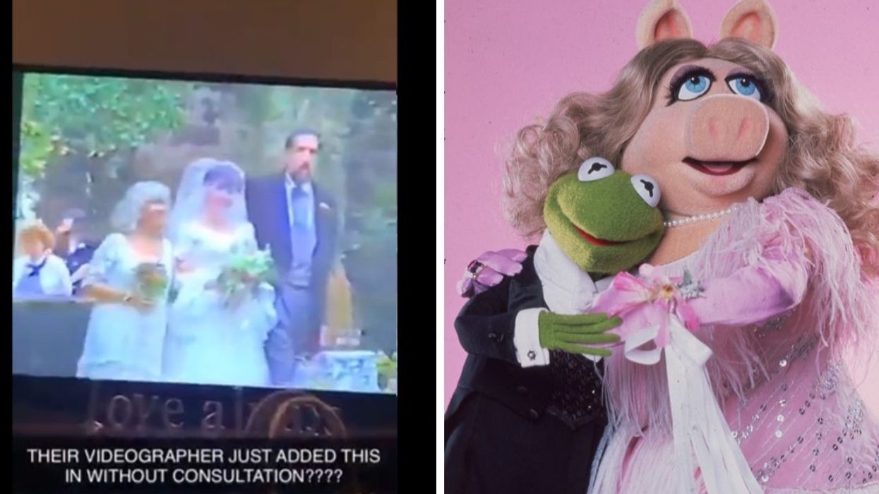 Woman Stunned To Realize Videographer Inserted Footage From 'The Muppet Movie' Into Her Parents' Wedding Video