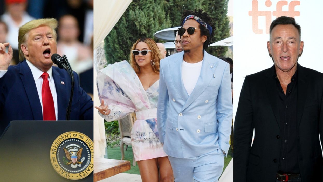 Trump Made Digs At Beyoncé, Jay-Z, And Bruce Springsteen During His Latest Rally, And Fans Are Pissed