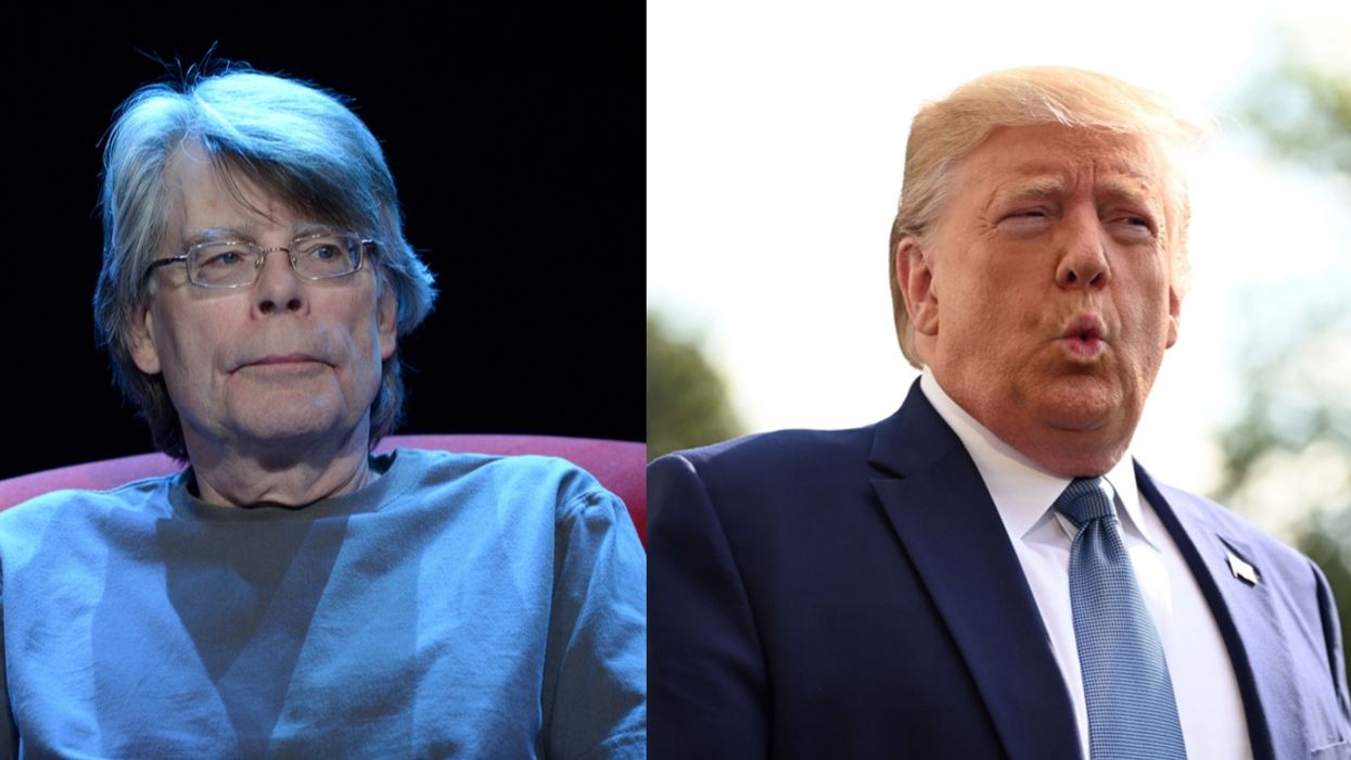 Stephen King Bluntly Nicknamed Donald Trump's Foreign Policy 'Doctrine' After His Syria Withdrawal Debacle