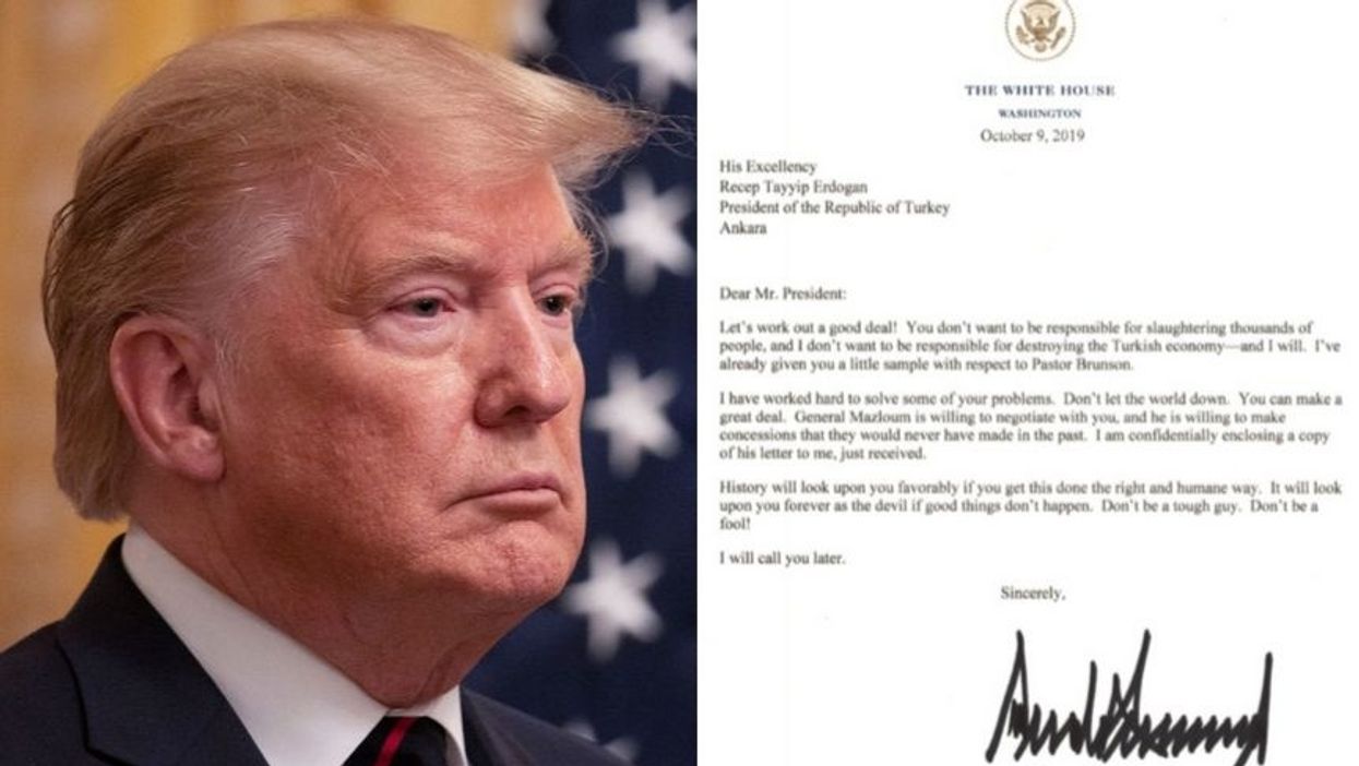 Trump Impersonator Skewers Trump's Letter To Turkey With Dramatic Reading