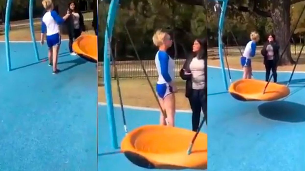 Texas Woman Dubbed 'Swing Set Susan' Pretends To Be A Cop While Harassing Hispanic Teens Playing At Public Park