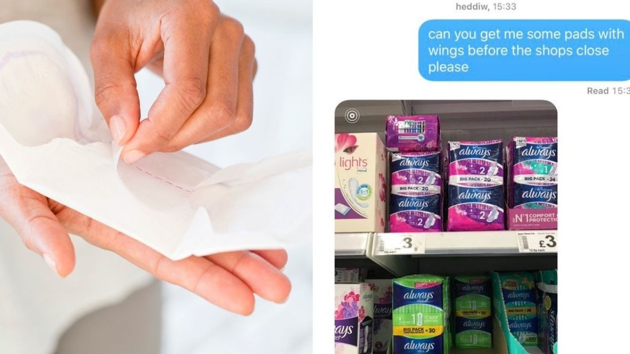 Dad's Response To Daughter's Request That He Pick Up Some Sanitary Pads For Her Goes Viral