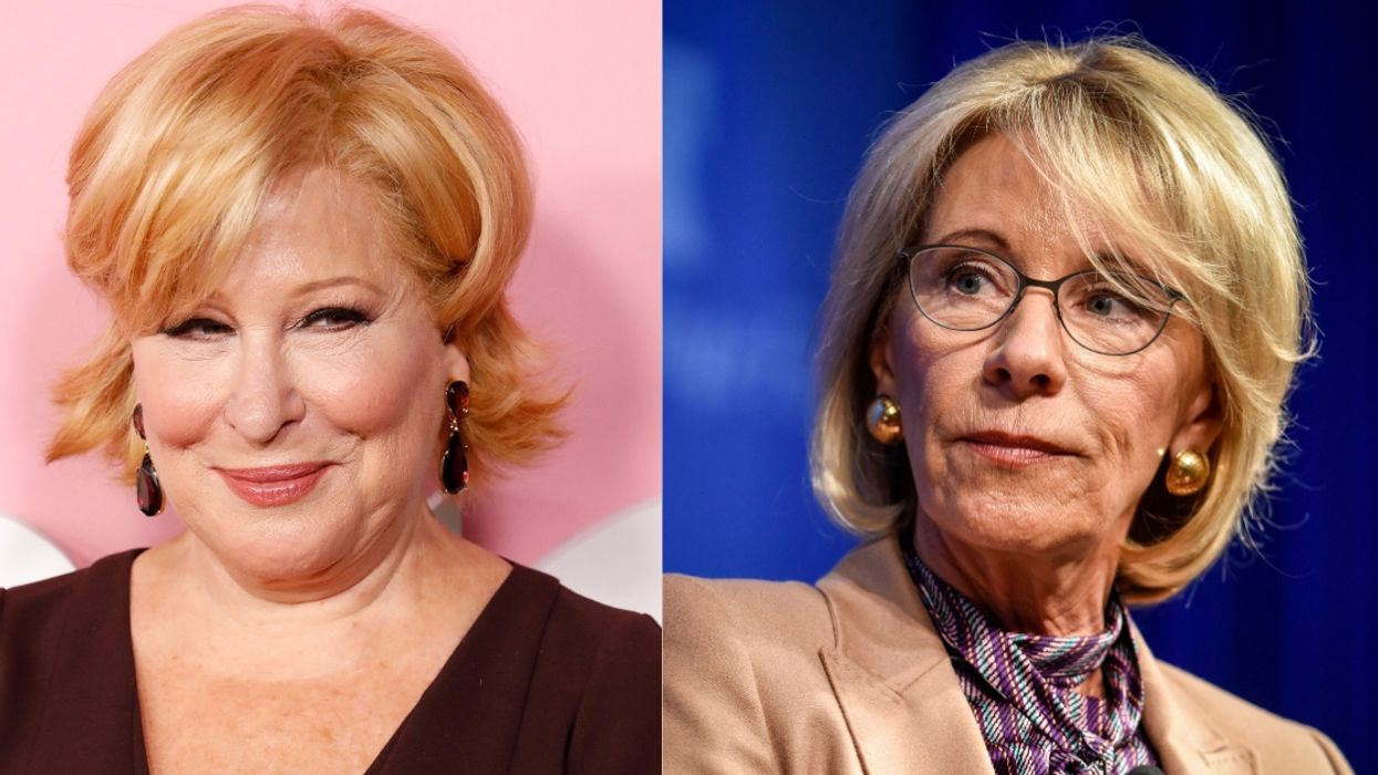 Bette Midler Just Ripped Betsy DeVos With A 'Maleficent' Reference For The Ages