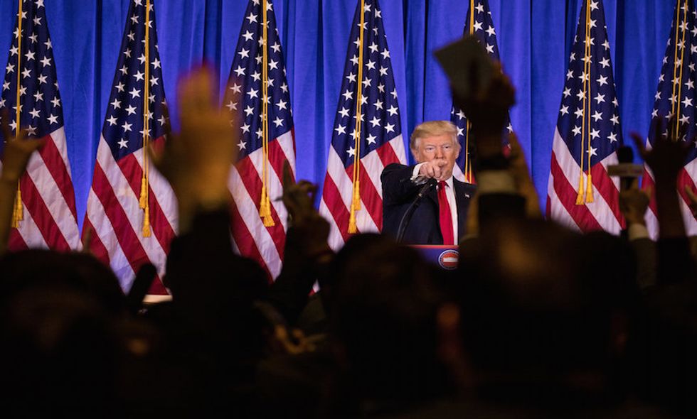 Trump’s Press Conference Today Got Ugly Fast