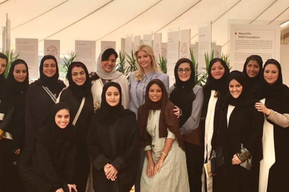 Ivanka's Fund Just Received a Huge Donation from Saudis