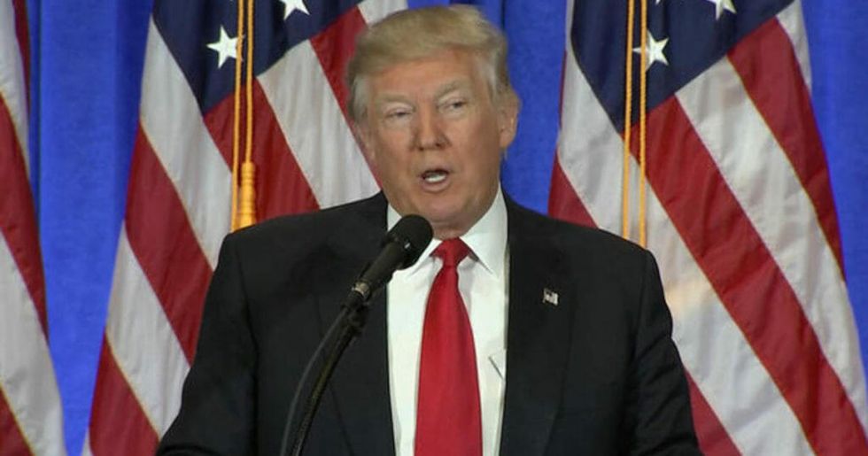 Trump: "No One Is Sure" What Happened, But In Any Case It's Obama's Fault