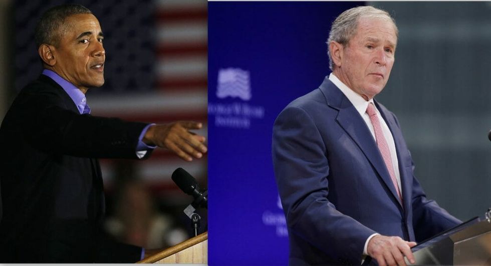 Barack Obama And George W. Bush Return To The Spotlight, Slam Trumpism