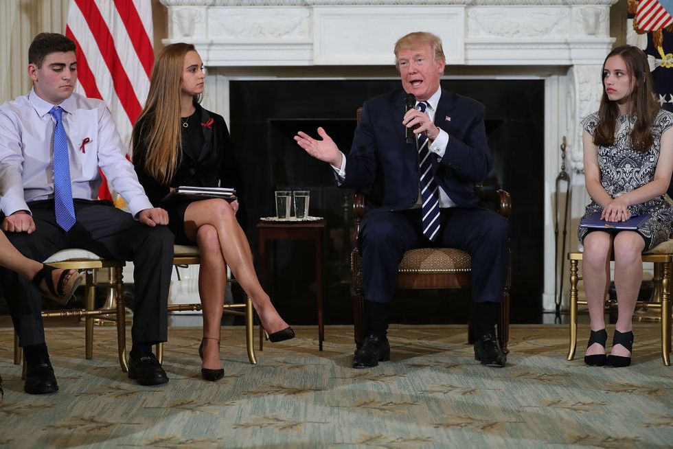 The White House Just Revealed Its New Gun Safety Policy Proposals, and Yep, Trump's Backtracking Again