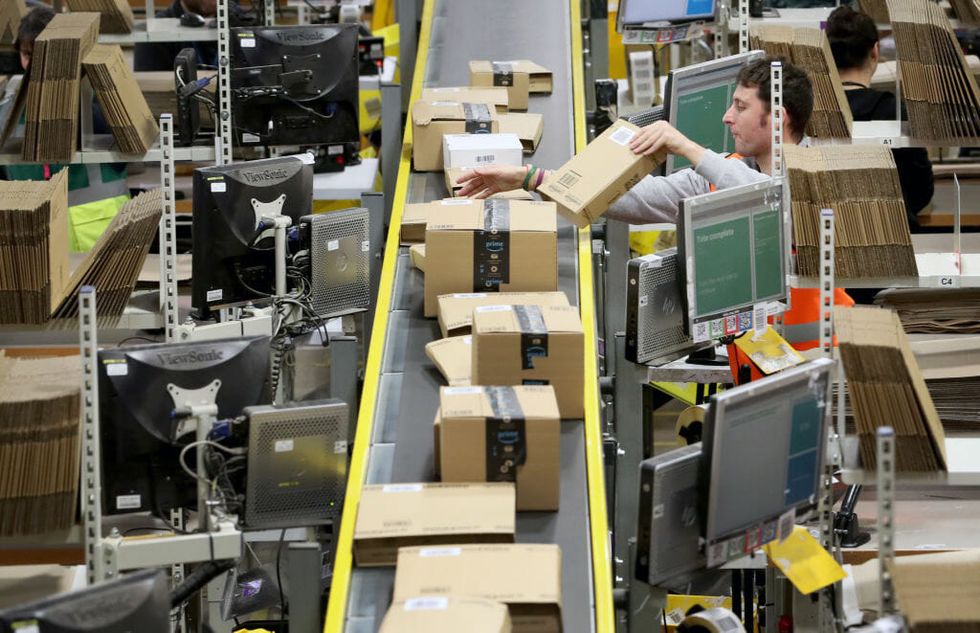 Amazon Just Patented a New Wristband to Improve Worker Efficiency and It's Creepy AF