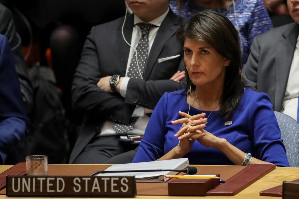 Trump’s UN Ambassador Just Clapped Back at the White House Over Russia Sanctions ‘Confusion’