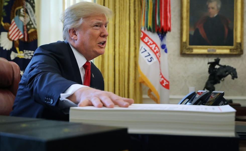 White House Staffers Are Paid to Tape Back Together Documents Donald Trump Rips Up