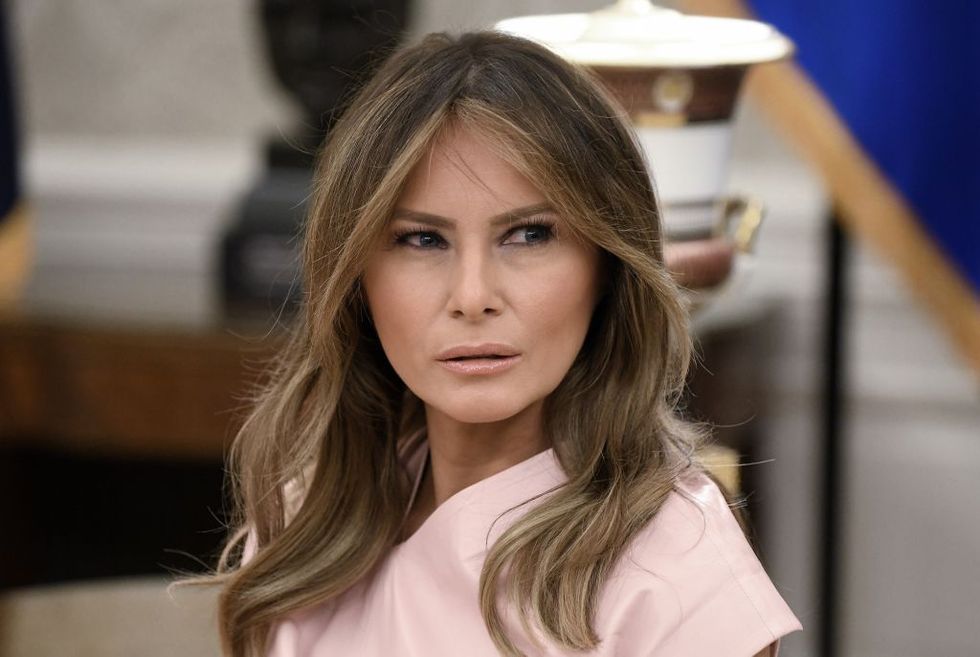 Footage From Trump's Trip to Visit Tornado Victims in Alabama Just Gave the 'Fake Melania' Conspiracy New Life, and People Are Honestly Shook