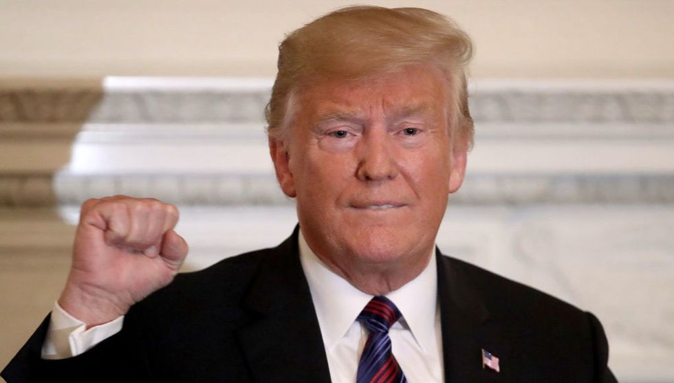 New Poll Finds Donald Trump's Approval Rating Falling Again and a Deeper Dive Into the Numbers Shows Why