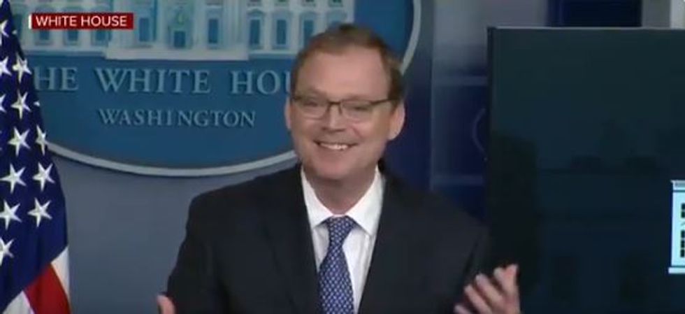 White House Economist Just Made a Questionable Excuse for Donald Trump's False Tweet About the Economy, and No One Is Buying It