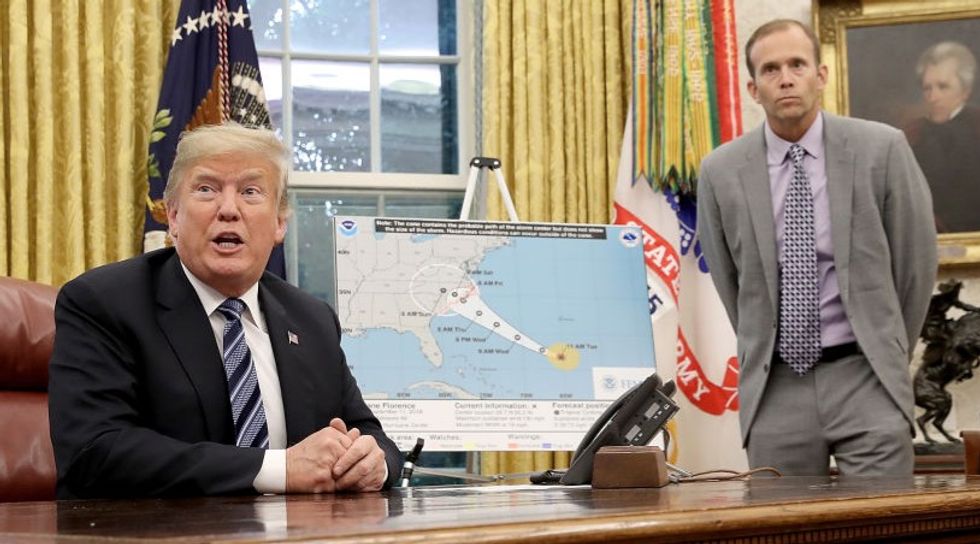 Trump Faces Backlash Over Resurfaced 2012 Hurricane Sandy Tweet