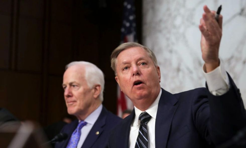 Republican Senator Just Victim Blamed Brett Kavanaugh's Latest Accuser, and Twitter Is Dragging Him Hard
