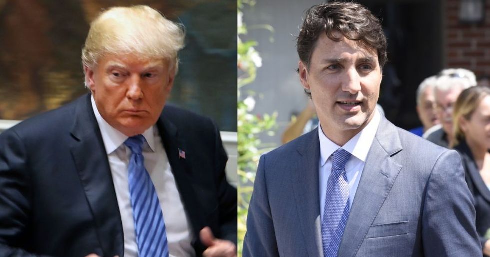 Justin Trudeau's Office Needed Just Four Words to Call Donald Trump Out for Lying About a Potential Meeting Between the Two Leaders